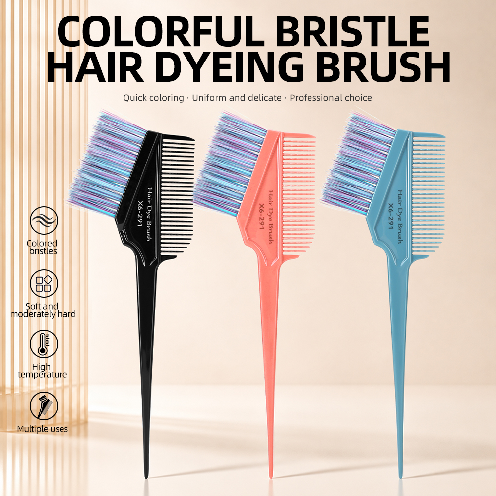 hair dye brush with tail tip
